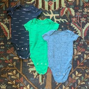 Carter’s Onesies in sweet prints